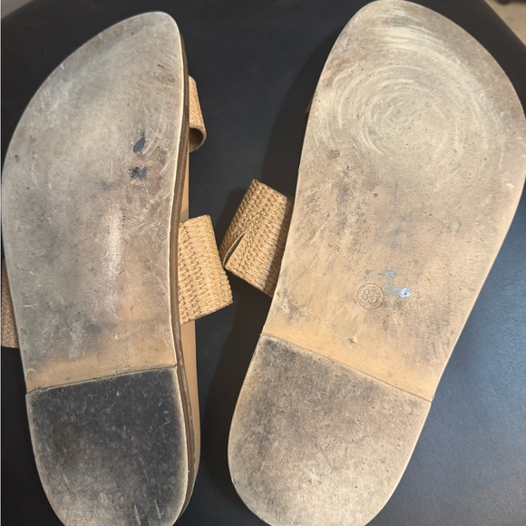 Jolie Tan Sandals Double-Strap Comfort - Picture 7 of 7